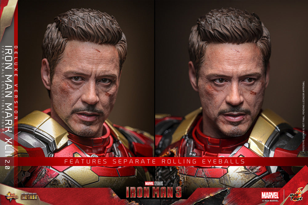 Preventa Figura Iron Man Mark XLII (2.0) (DELUXE) - Iron Man 3 marca Hot Toys MMS759D66 escala 1/6