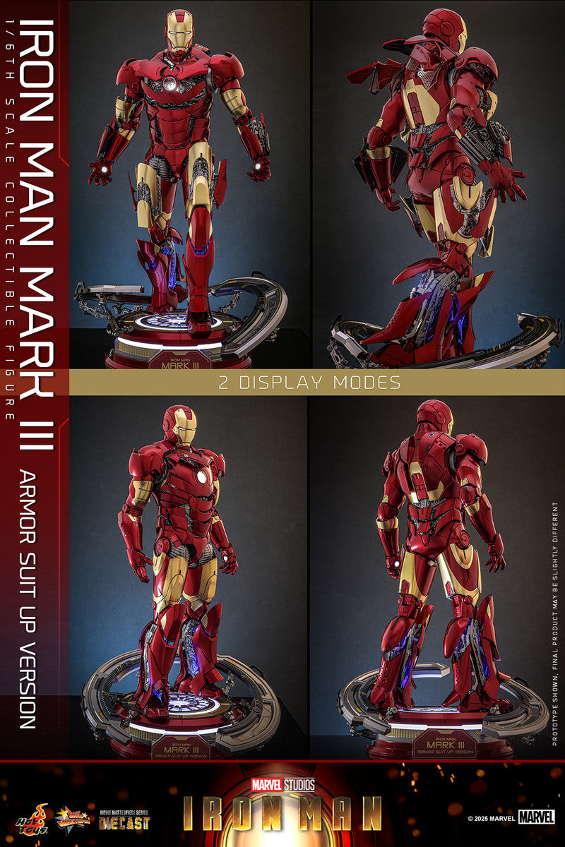 Preventa Figura Man Mark III (Armor Suit Up Version) marca Hot Toys MMS825D72 escala 1/6