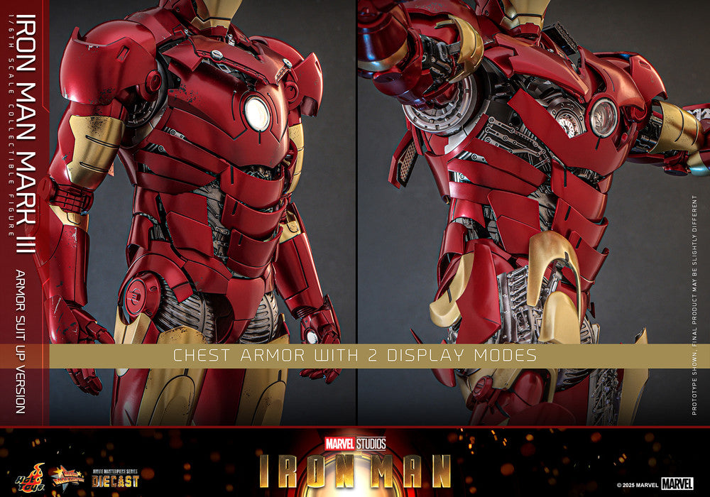Preventa Figura Man Mark III (Armor Suit Up Version) marca Hot Toys MMS825D72 escala 1/6
