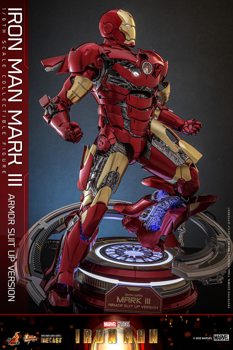 Preventa Figura Man Mark III (Armor Suit Up Version) marca Hot Toys MMS825D72 escala 1/6