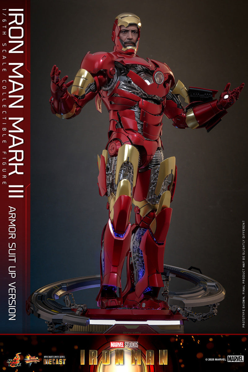 Preventa Figura Man Mark III (Armor Suit Up Version) marca Hot Toys MMS825D72 escala 1/6