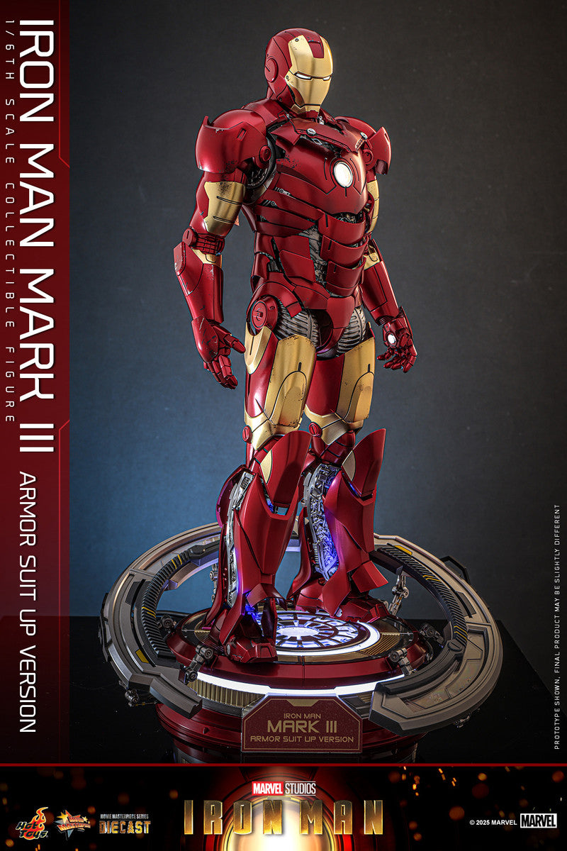 Preventa Figura Man Mark III (Armor Suit Up Version) marca Hot Toys MMS825D72 escala 1/6
