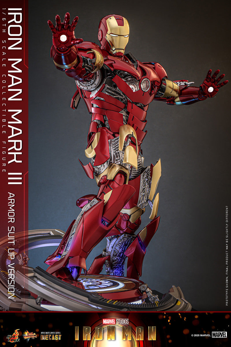 Preventa Figura Man Mark III (Armor Suit Up Version) marca Hot Toys MMS825D72 escala 1/6