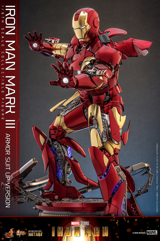 Preventa Figura Man Mark III (Armor Suit Up Version) marca Hot Toys MMS825D72 escala 1/6