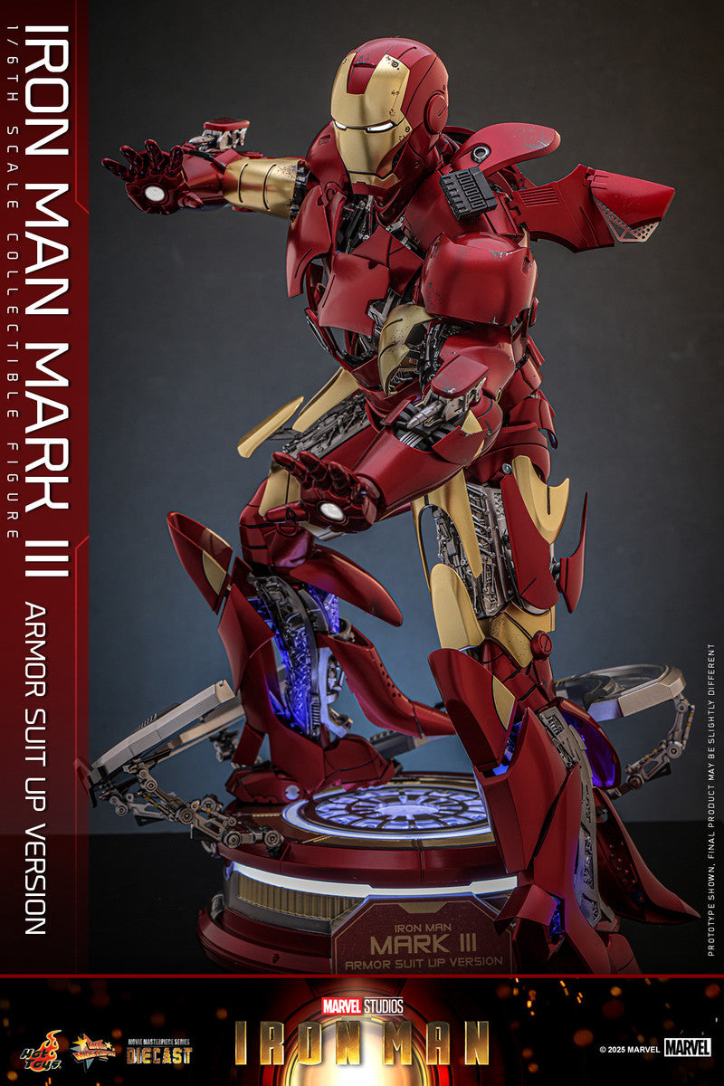 Preventa Figura Man Mark III (Armor Suit Up Version) marca Hot Toys MMS825D72 escala 1/6