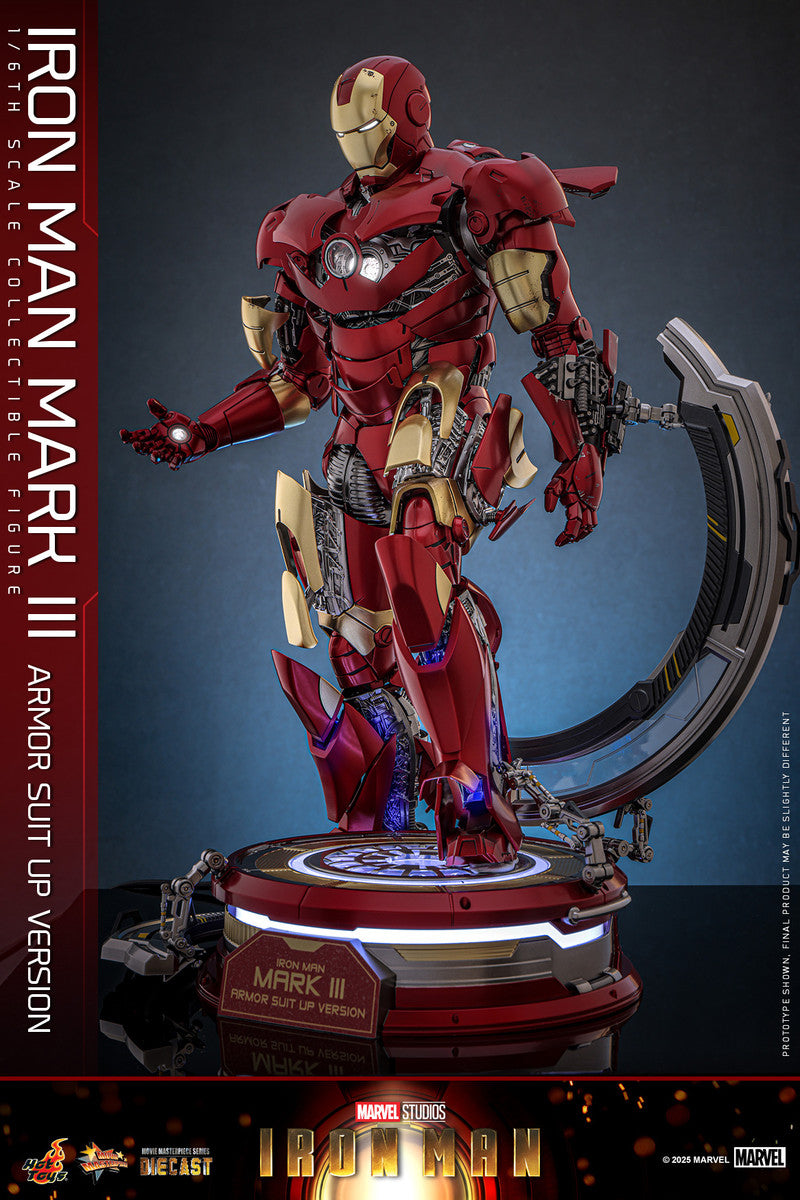 Preventa Figura Man Mark III (Armor Suit Up Version) marca Hot Toys MMS825D72 escala 1/6