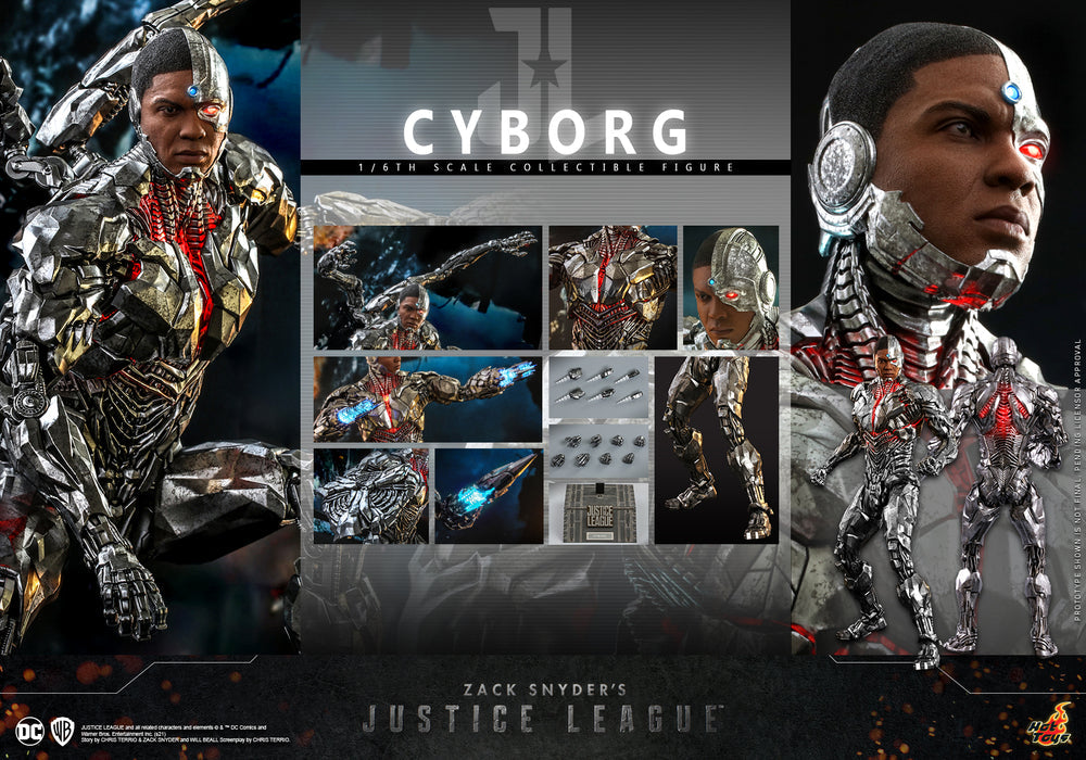 Pedido Figura Cyborg - Zack Snyder's Justice League marca Hot Toys TMS057 escala 1/6