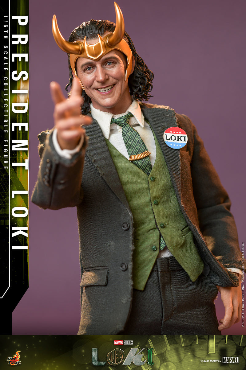 Pedido Figura President Loki - Loki Series marca Hot Toys TMS066 escala 1/6