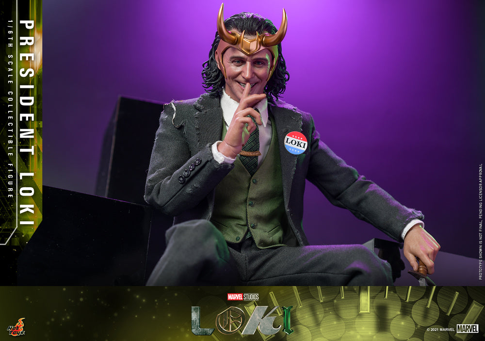 Pedido Figura President Loki - Loki Series marca Hot Toys TMS066 escala 1/6