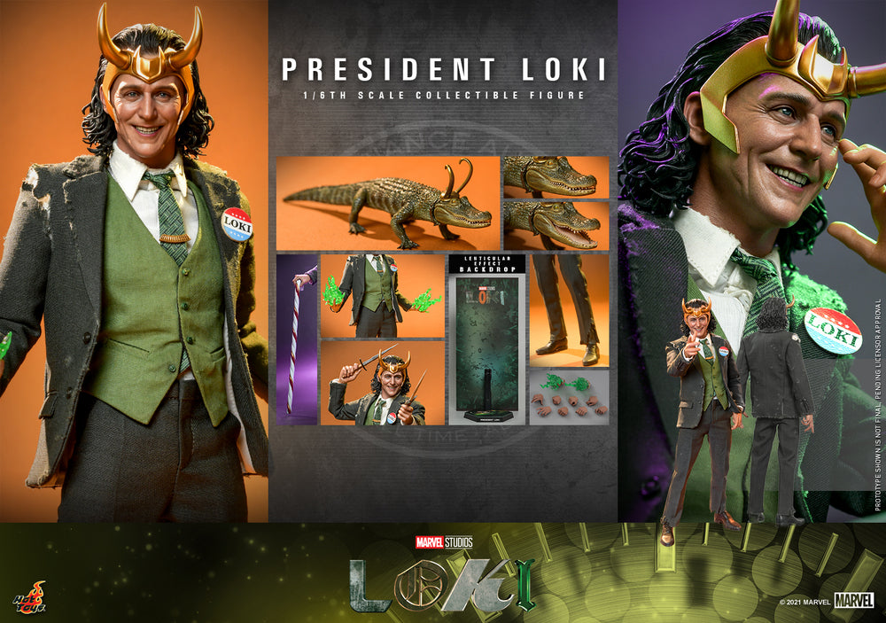 Pedido Figura President Loki - Loki Series marca Hot Toys TMS066 escala 1/6