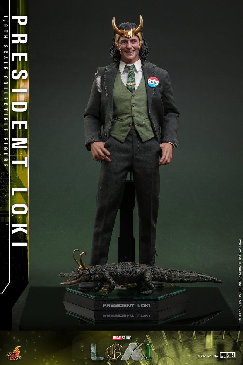 Pedido Figura President Loki - Loki Series marca Hot Toys TMS066 escala 1/6