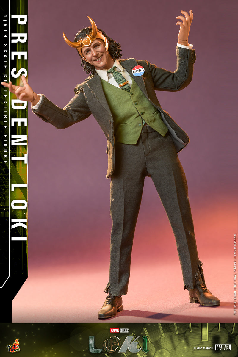 Pedido Figura President Loki - Loki Series marca Hot Toys TMS066 escala 1/6