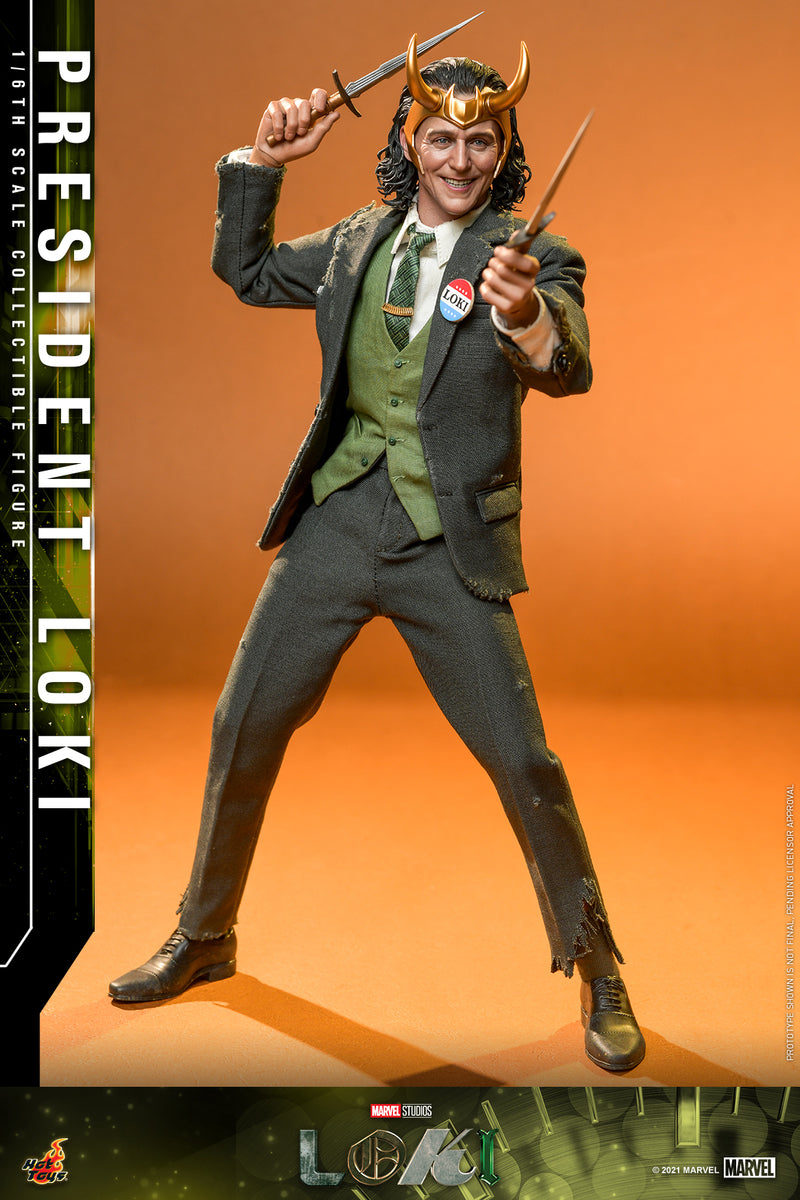Pedido Figura President Loki - Loki Series marca Hot Toys TMS066 escala 1/6