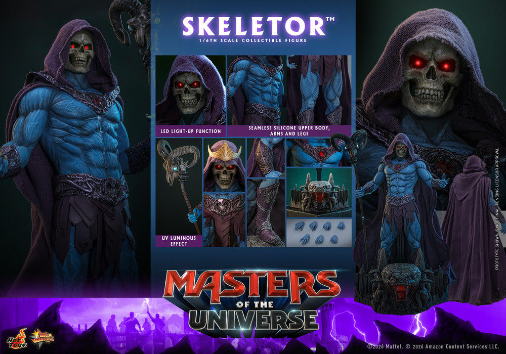 Preventa Figura Skeletor - Masters of the Universe marca Hot Toys MMS889 escala 1/6
