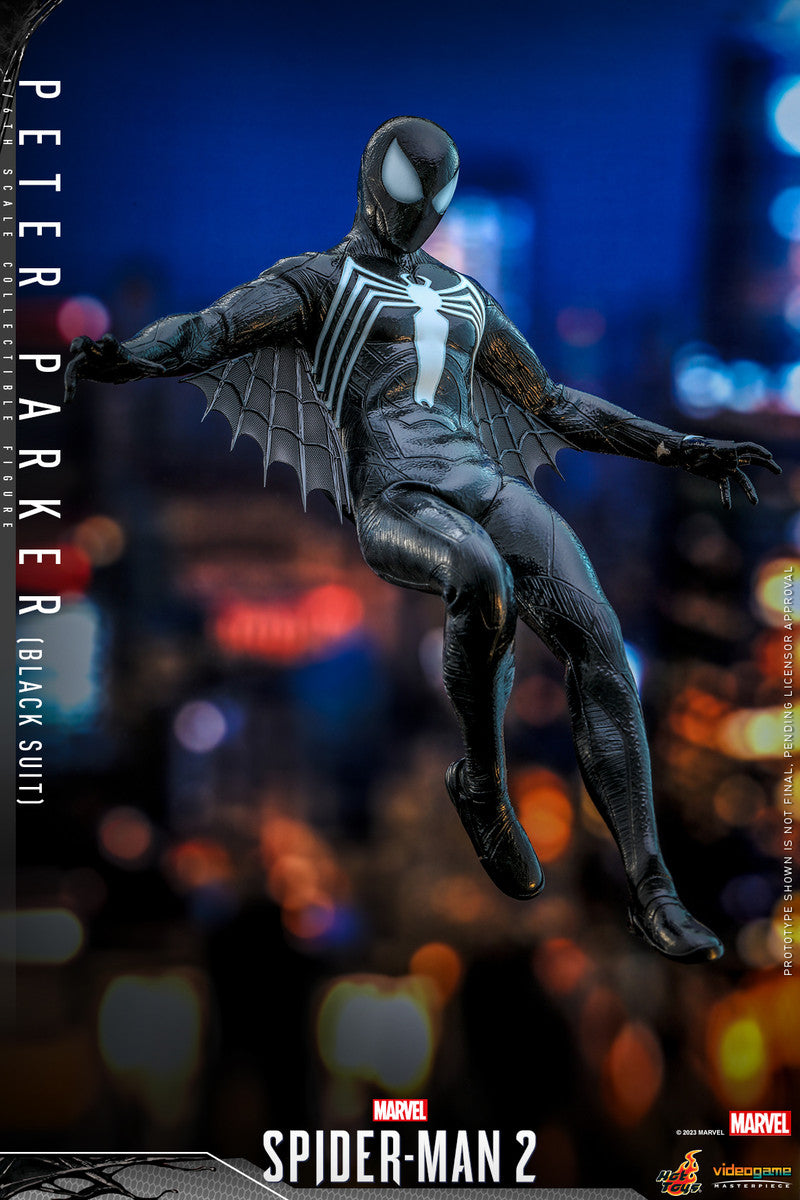Preventa Figura Peter Parker (Black Suit) - Marvel's Spider-Man 2 marca Hot Toys VGM56 escala 1/6