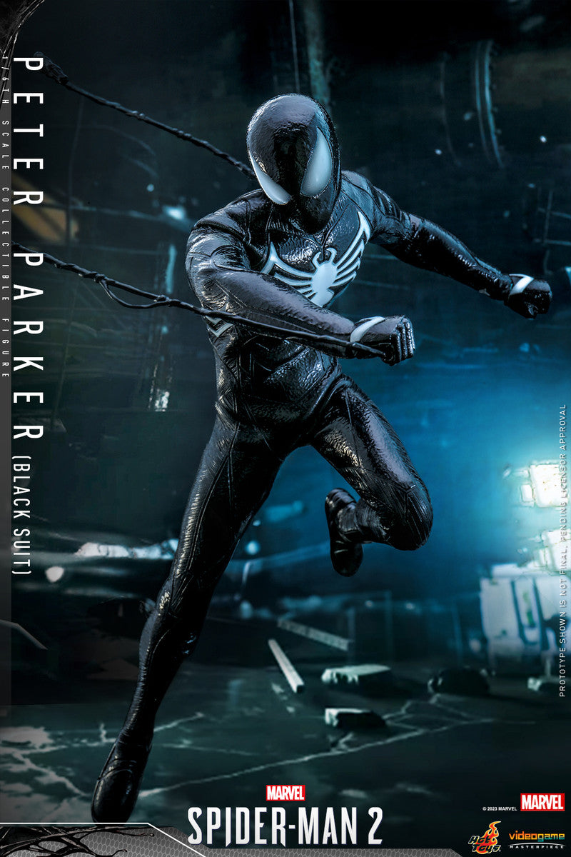 Preventa Figura Peter Parker (Black Suit) - Marvel's Spider-Man 2 marca Hot Toys VGM56 escala 1/6