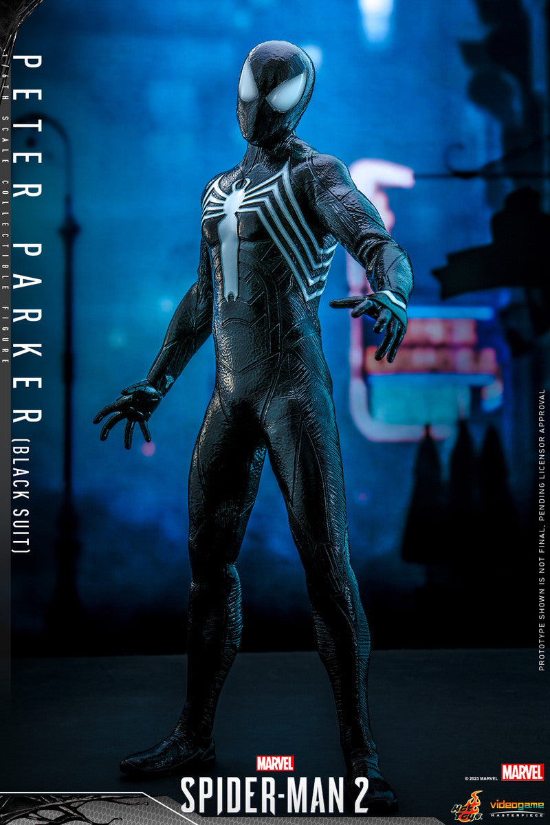 Preventa Figura Peter Parker (Black Suit) - Marvel's Spider-Man 2 marca Hot Toys VGM56 escala 1/6