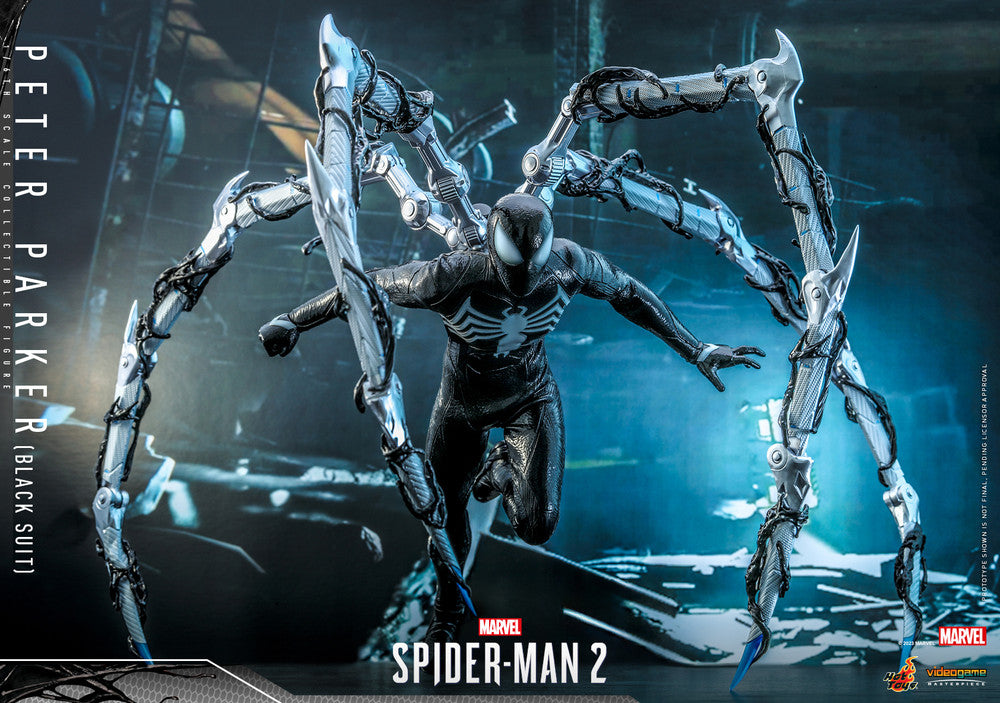Preventa Figura Peter Parker (Black Suit) - Marvel's Spider-Man 2 marca Hot Toys VGM56 escala 1/6