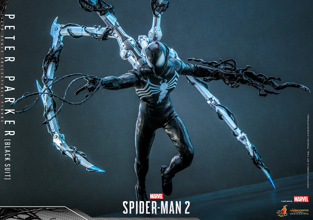 Preventa Figura Peter Parker (Black Suit) - Marvel's Spider-Man 2 marca Hot Toys VGM56 escala 1/6