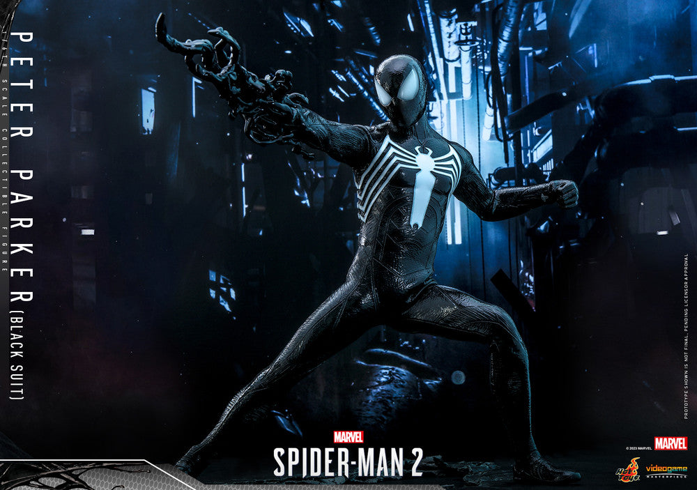 Preventa Figura Peter Parker (Black Suit) - Marvel's Spider-Man 2 marca Hot Toys VGM56 escala 1/6