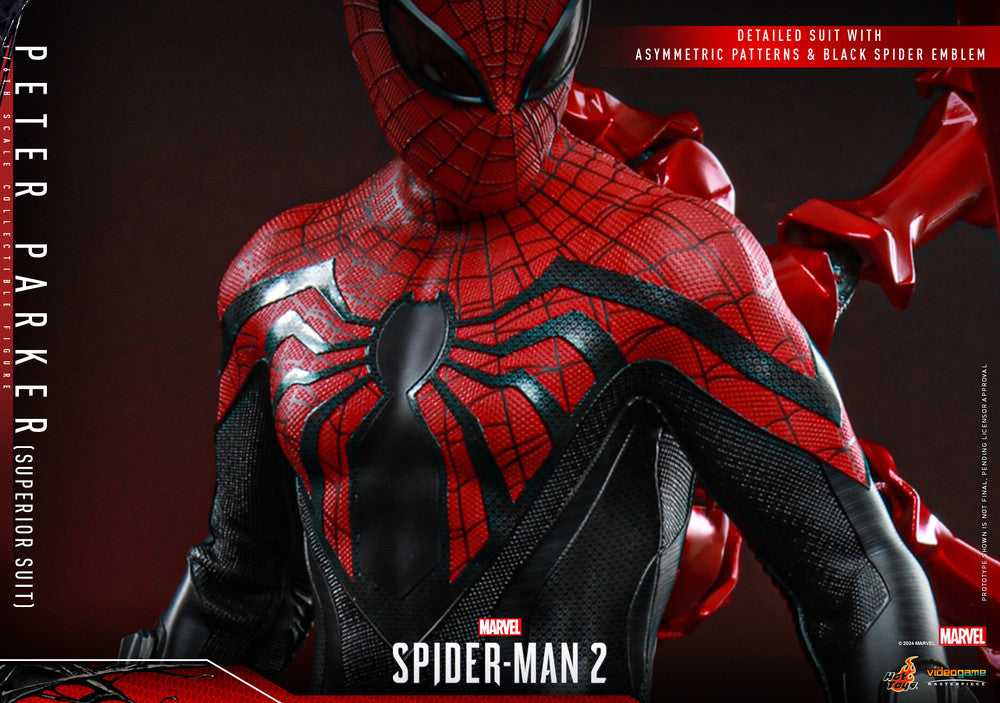 Preventa Figura Peter Parker (Superior Suit) - Marvel's Spider-Man 2 marca Hot Toys VGM61 escala 1/6