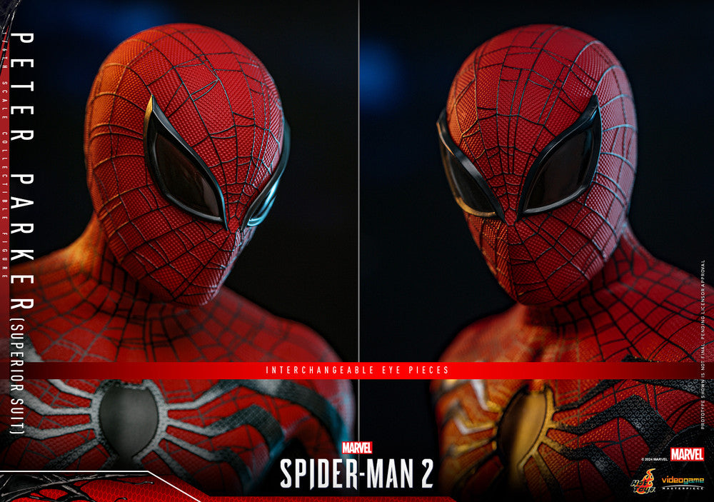 Preventa Figura Peter Parker (Superior Suit) - Marvel's Spider-Man 2 marca Hot Toys VGM61 escala 1/6