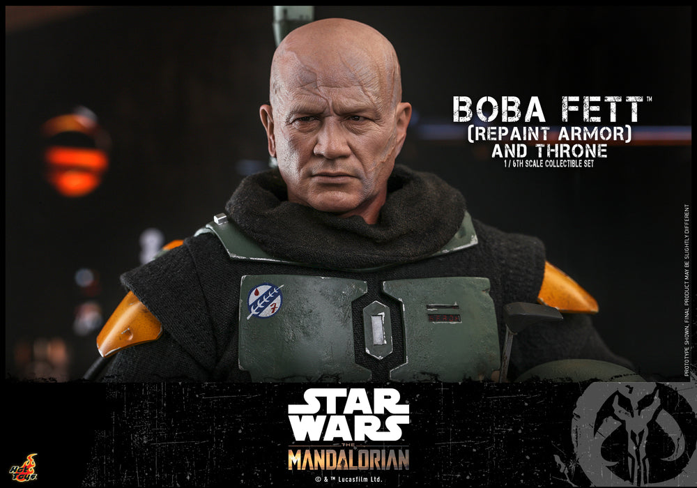 Pedido Figura Boba Fett (Repaint Armor) and Throne (Standard version) - Star Wars: The Mandalorian marca Hot Toys TMS056 escala 1/6
