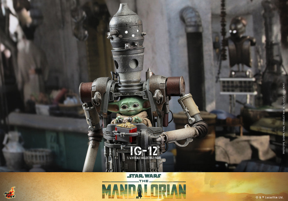 Preventa Figura IG-12 - Star Wars: The Mandalorian ™ marca Hot Toys TMS104 escala 1/6
