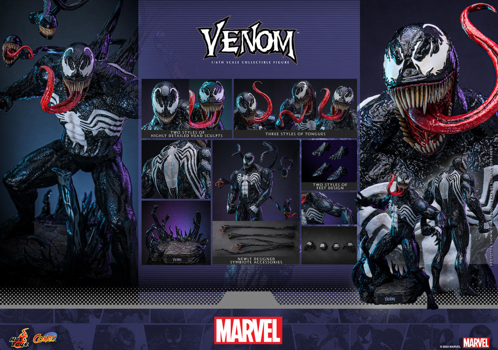 Preventa Figura VENOM - Marvel Comics marca Hot Toys CMS023 escala 1/6