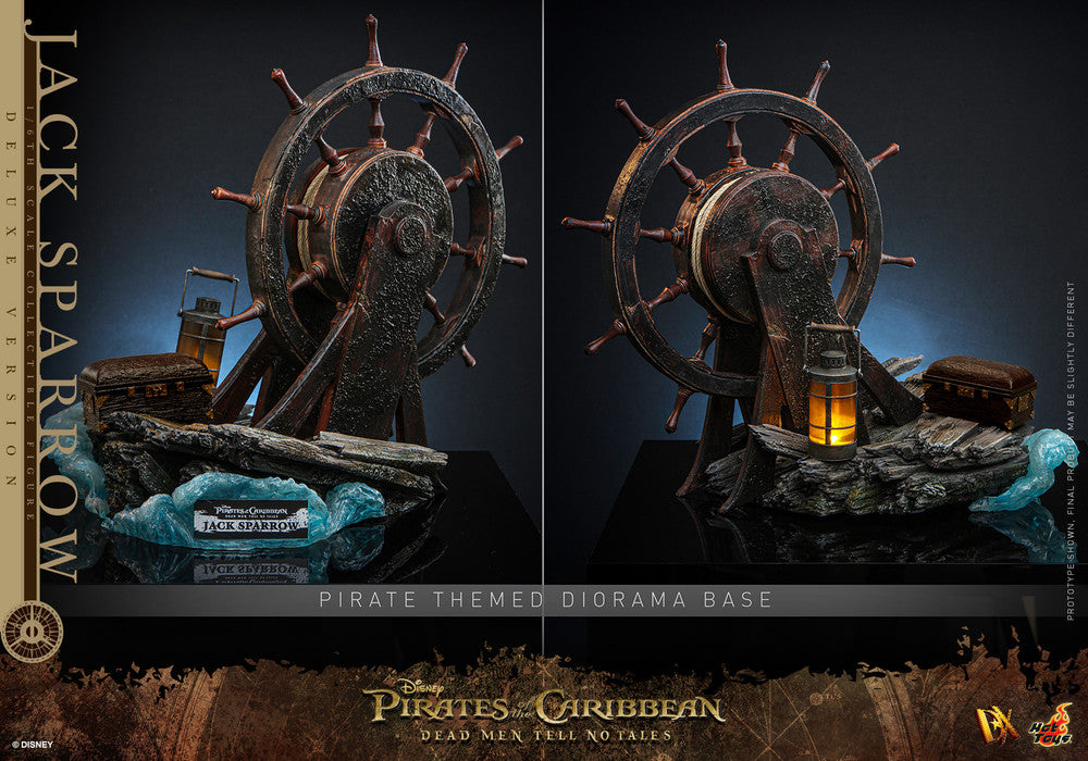 Preventa Figura Jack Sparrow (Deluxe Edition) - Pirates of the Caribbean: Dead Men Tell No Tales marca Hot Toys DX38 escala 1/6