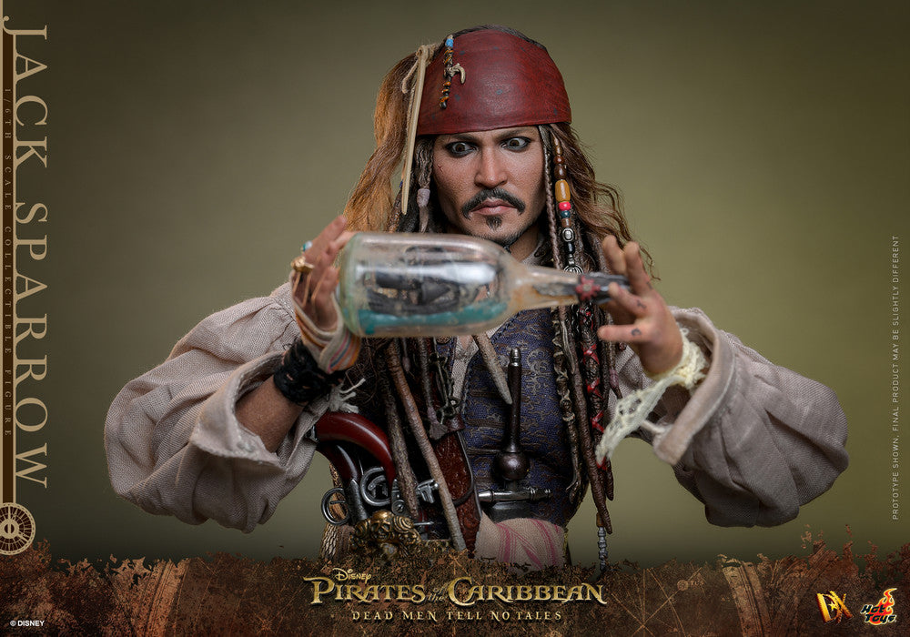 Pedido Figura Jack Sparrow - Pirates of the Caribbean: Dead Men Tell No Tales marca Hot Toys DX37 escala 1/6