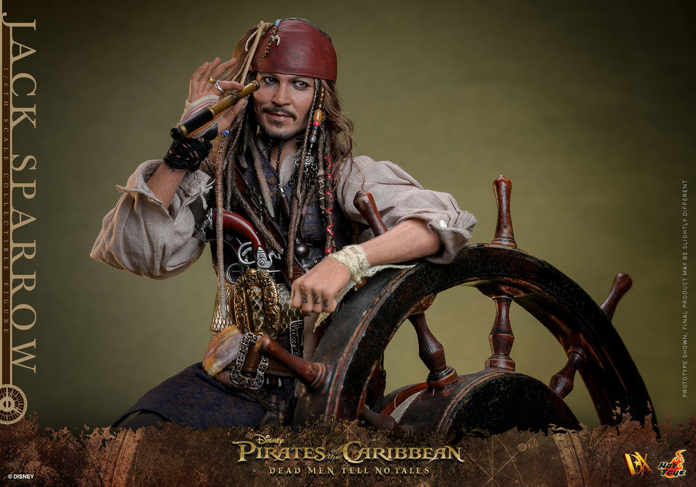 Pedido Figura Jack Sparrow - Pirates of the Caribbean: Dead Men Tell No Tales marca Hot Toys DX37 escala 1/6