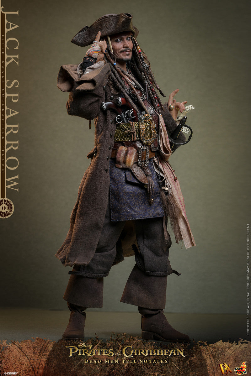 Pedido Figura Jack Sparrow - Pirates of the Caribbean: Dead Men Tell No Tales marca Hot Toys DX37 escala 1/6