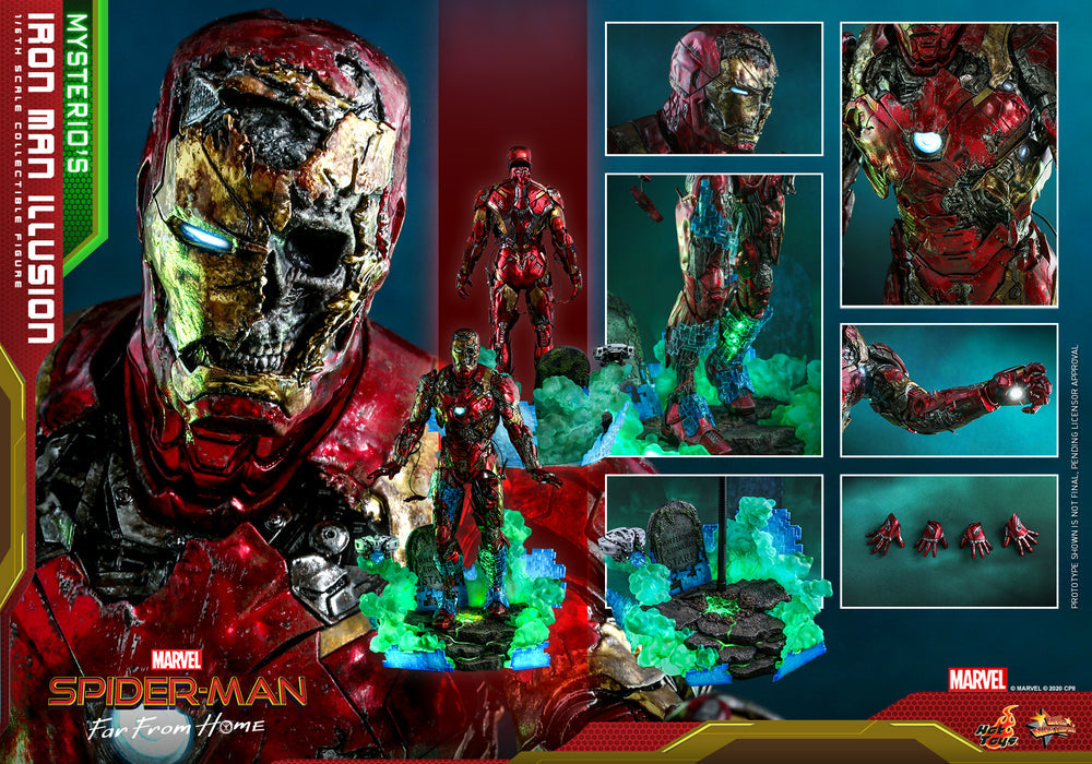Pedido Figura Mysterio's Iron Man Illusion - Spider-Man: Far From Home marca Hot Toys MMS580 escala 1/6