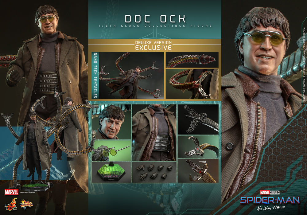Pedido Figura Doc Ock (Deluxe version) - Spider-Man: No Way Home marca Hot Toys MMS633 escala 1/6