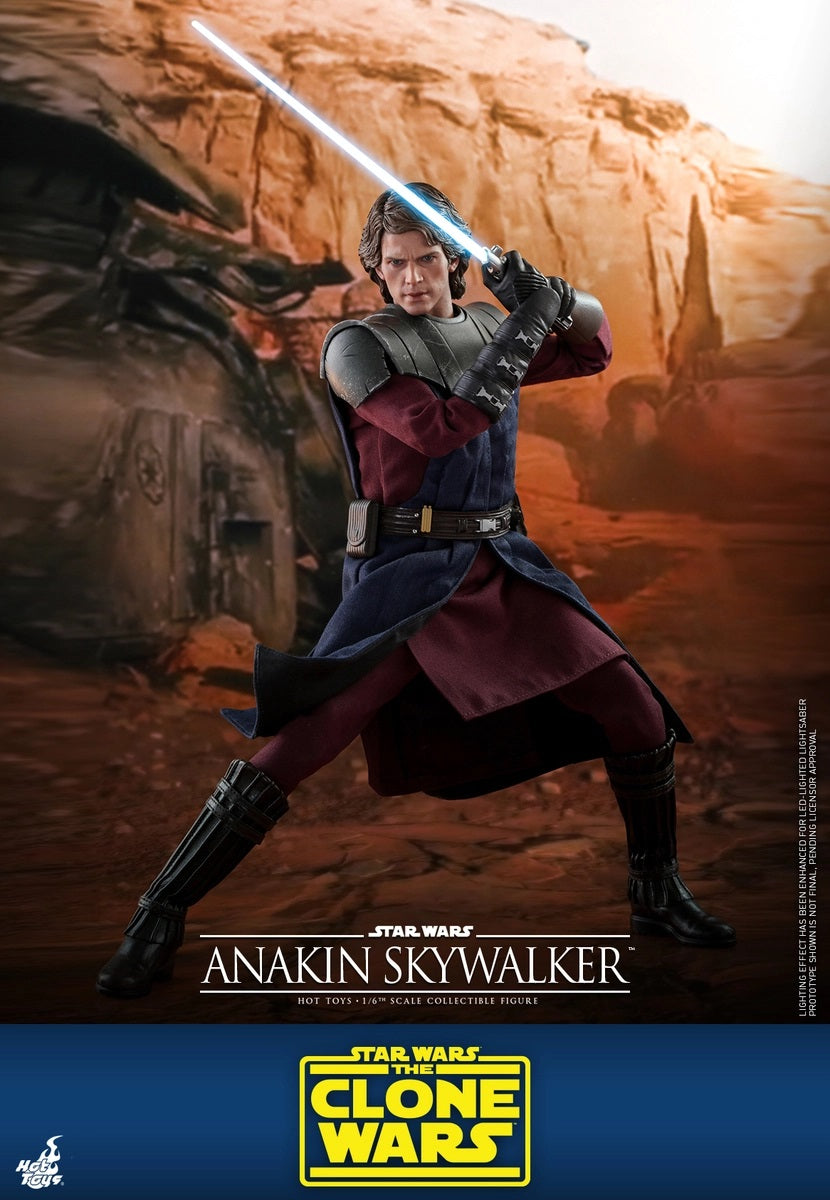 Pedido Figura Anakin Skywalker - Star Wars: The Clone Wars™ marca Hot Toys TMS019 escala 1/6