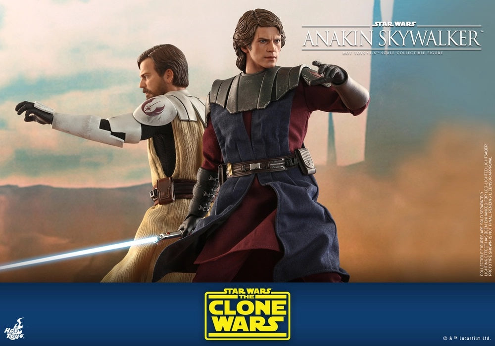 Pedido Figura Anakin Skywalker - Star Wars: The Clone Wars™ marca Hot Toys TMS019 escala 1/6