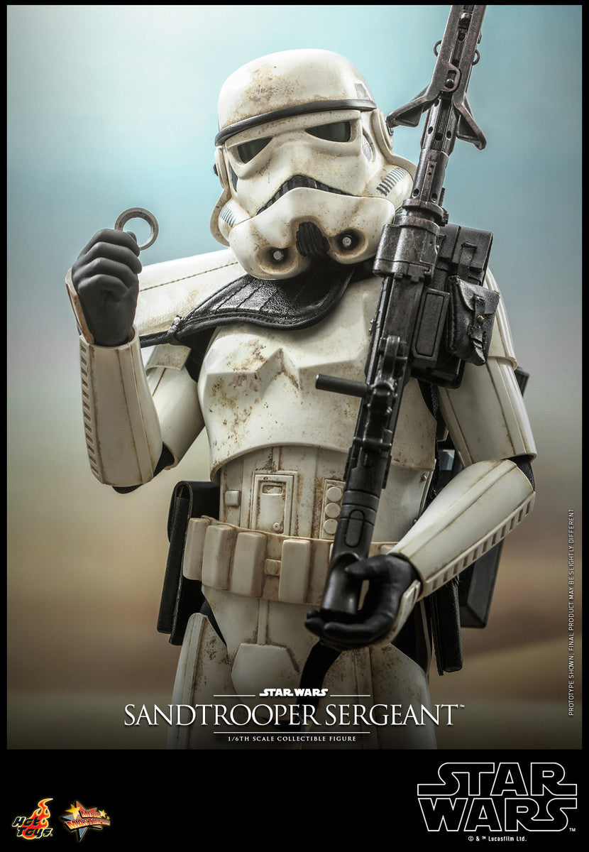 Preventa Figura Sandtrooper Sergeant ™ - Star Wars Episode IV: A New Hope ™ marca Hot Toys MMS721 escala 1/6
