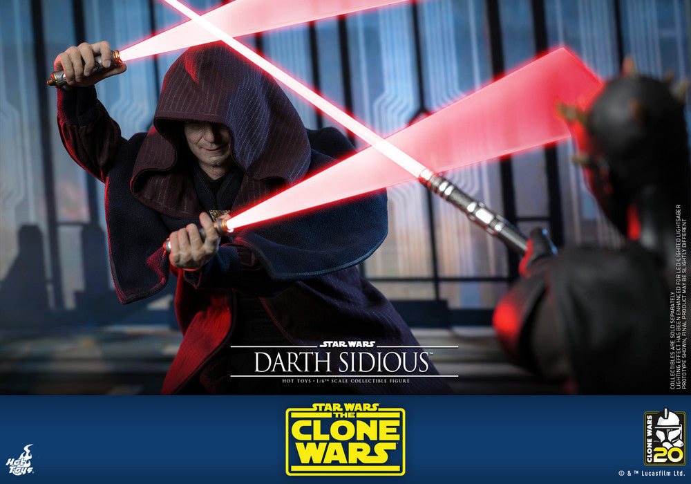Pedido Figura Darth Sidious - Star Wars: The Clone Wars marca Hot Toys TMS102 escala 1/6