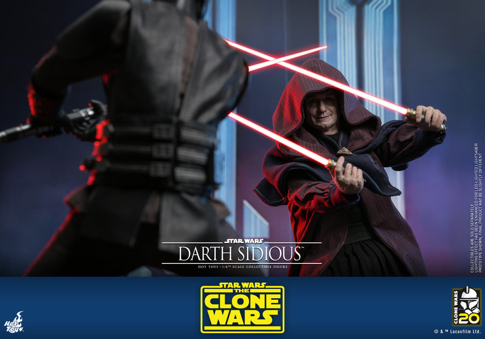 Pedido Figura Darth Sidious - Star Wars: The Clone Wars marca Hot Toys TMS102 escala 1/6