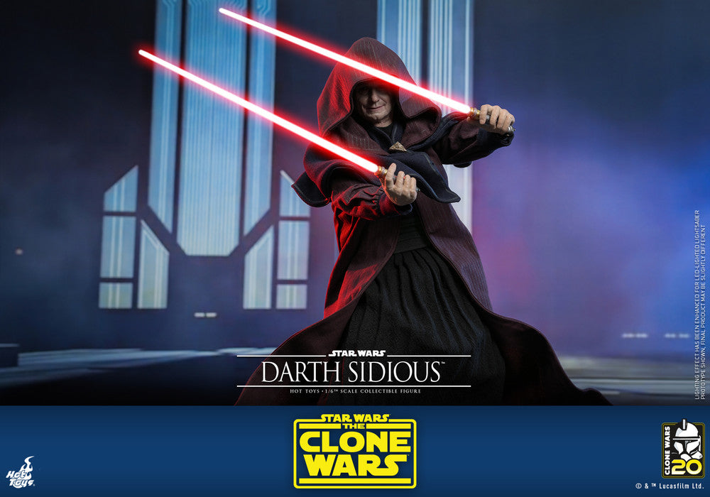Pedido Figura Darth Sidious - Star Wars: The Clone Wars marca Hot Toys TMS102 escala 1/6