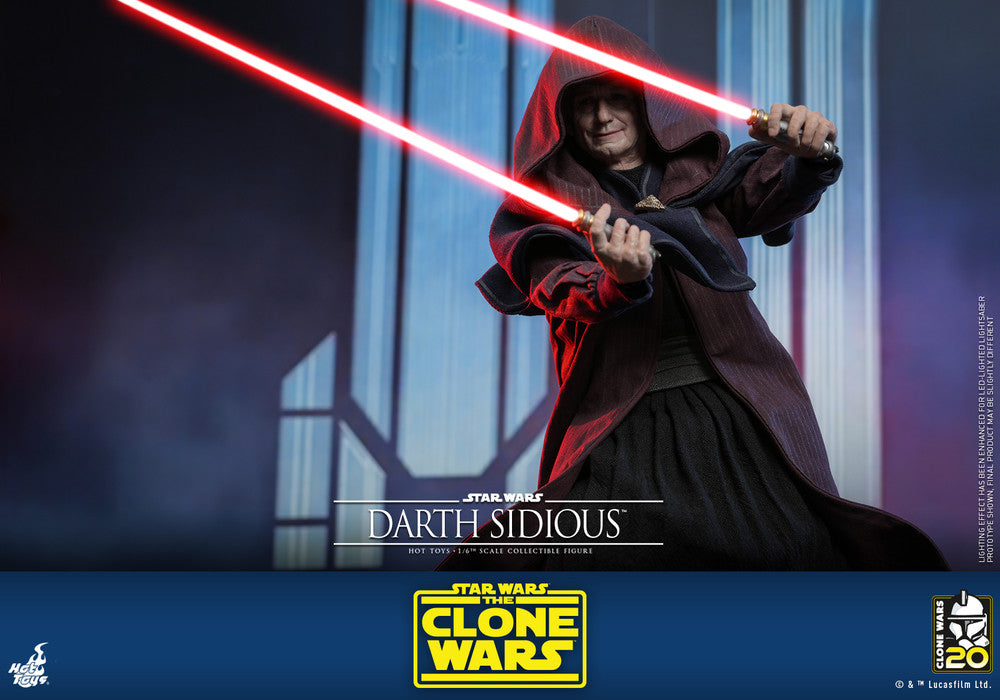 Pedido Figura Darth Sidious - Star Wars: The Clone Wars marca Hot Toys TMS102 escala 1/6