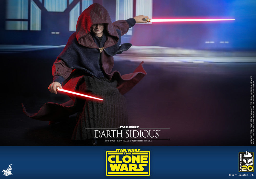Pedido Figura Darth Sidious - Star Wars: The Clone Wars marca Hot Toys TMS102 escala 1/6