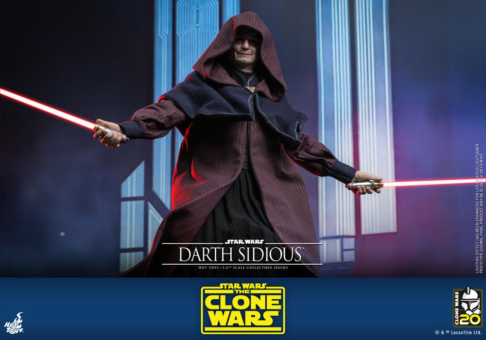 Pedido Figura Darth Sidious - Star Wars: The Clone Wars marca Hot Toys TMS102 escala 1/6