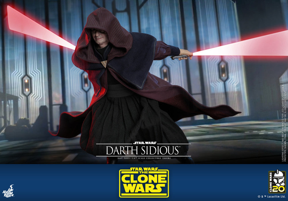 Pedido Figura Darth Sidious - Star Wars: The Clone Wars marca Hot Toys TMS102 escala 1/6