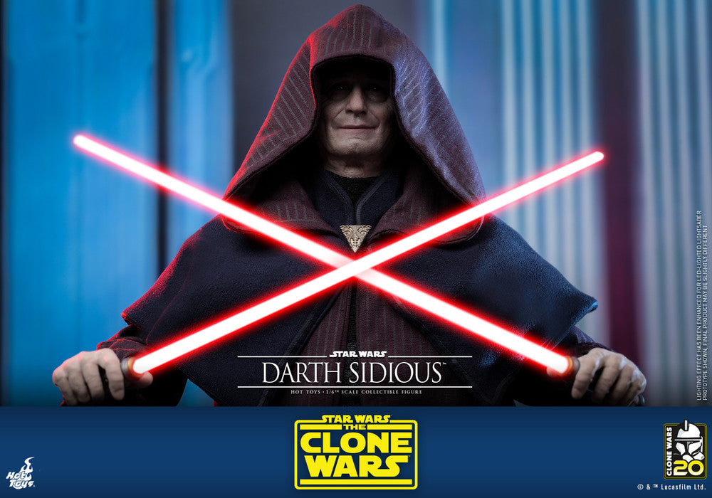 Pedido Figura Darth Sidious - Star Wars: The Clone Wars marca Hot Toys TMS102 escala 1/6