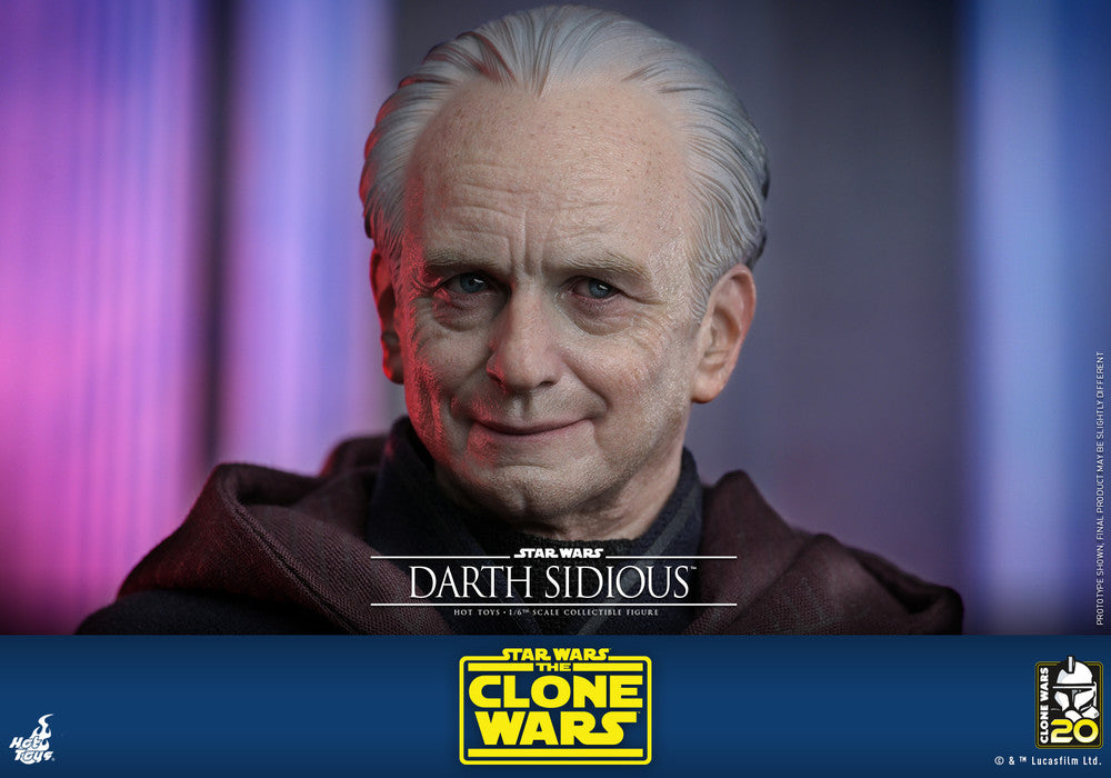 Pedido Figura Darth Sidious - Star Wars: The Clone Wars marca Hot Toys TMS102 escala 1/6