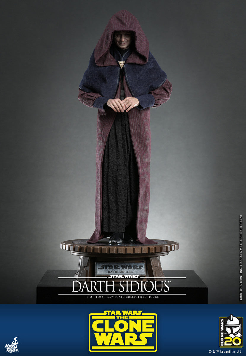 Pedido Figura Darth Sidious - Star Wars: The Clone Wars marca Hot Toys TMS102 escala 1/6