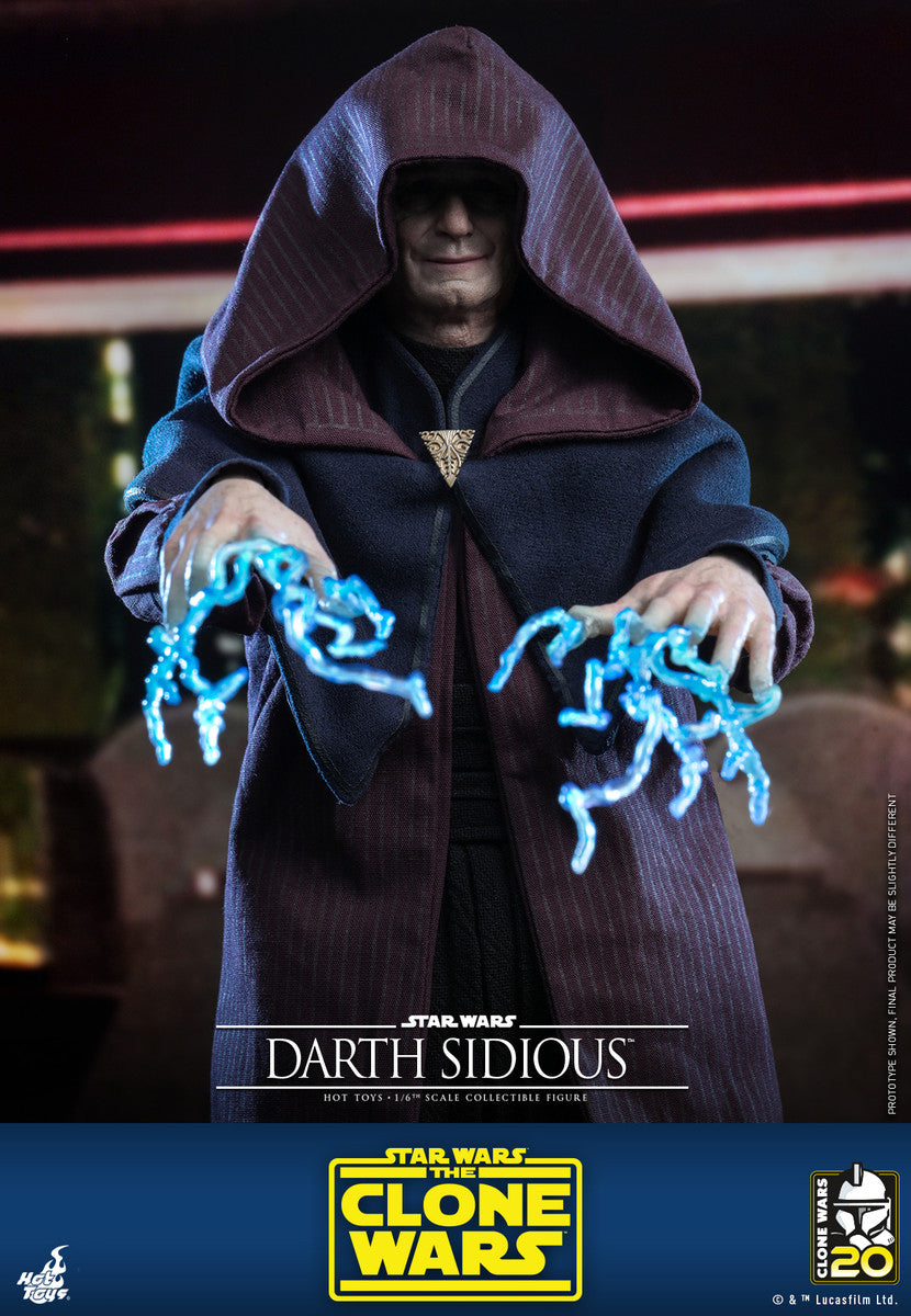 Pedido Figura Darth Sidious - Star Wars: The Clone Wars marca Hot Toys TMS102 escala 1/6