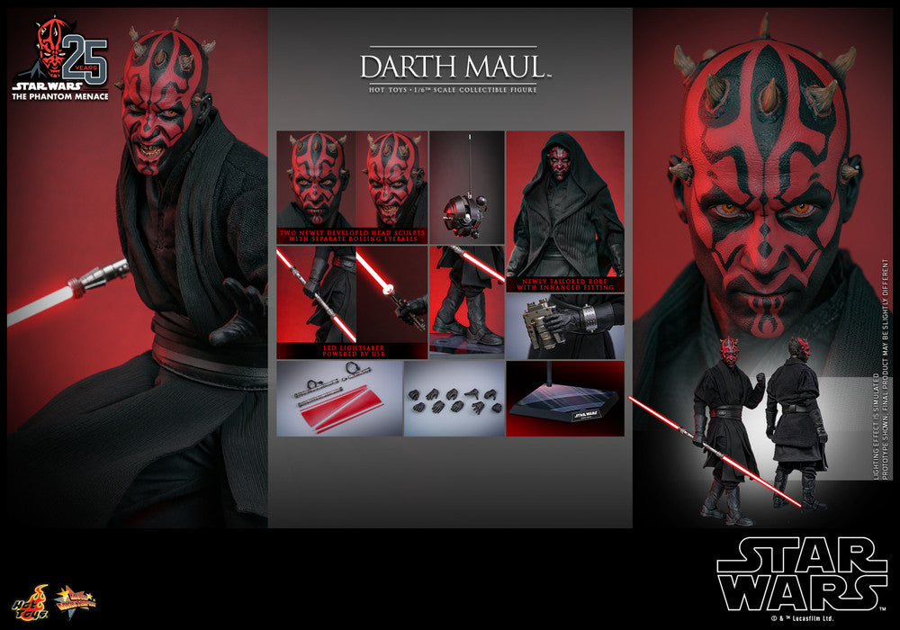 Pedido Figura Darth Maul ™ - Star Wars Episode I: The Phantom Menace ™ marca Hot Toys MMS748 escala 1/6
